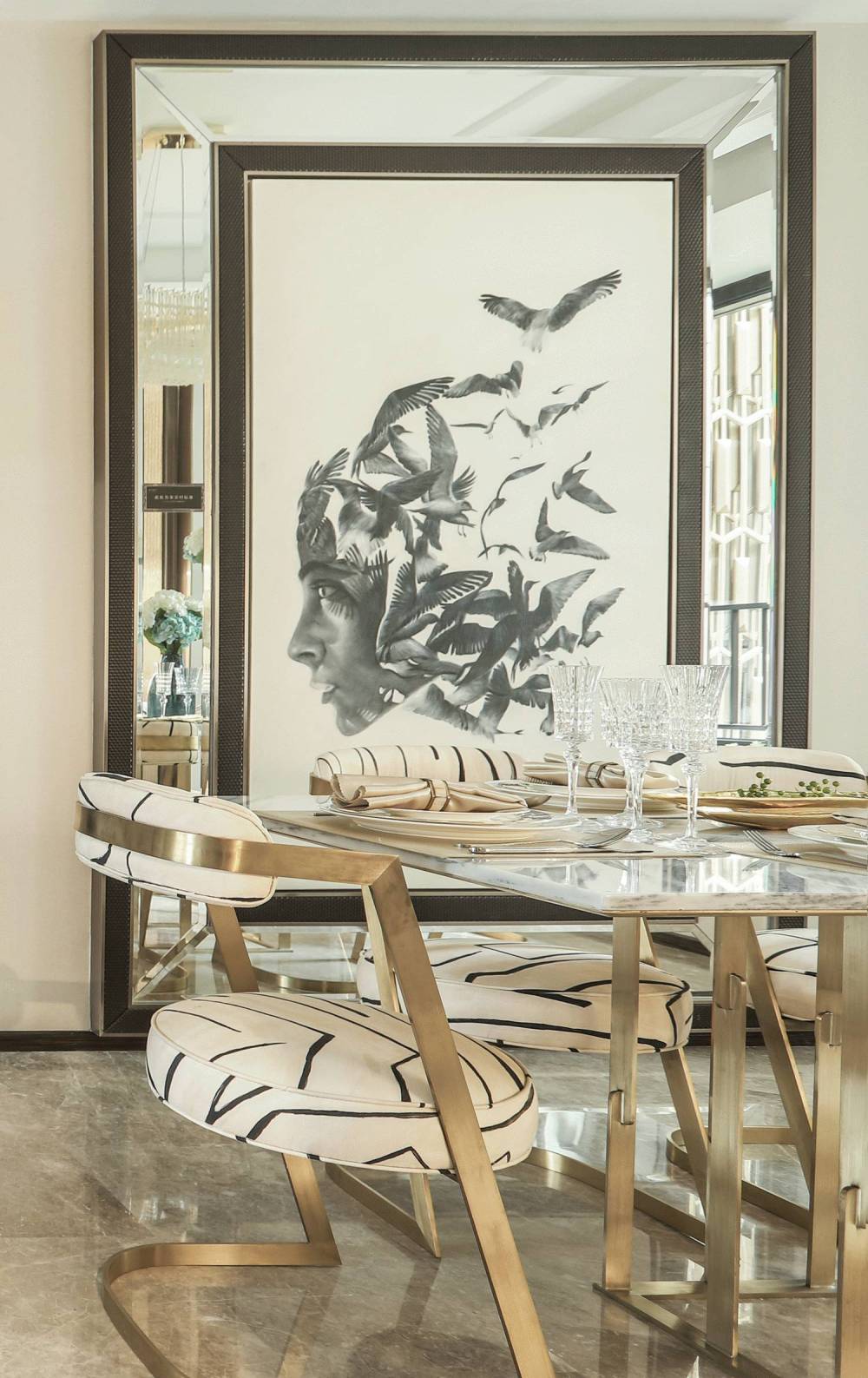 欧式英伦风格室内设计家装案例-餐厅 欧式英伦风格室内设计家装案例-餐厅