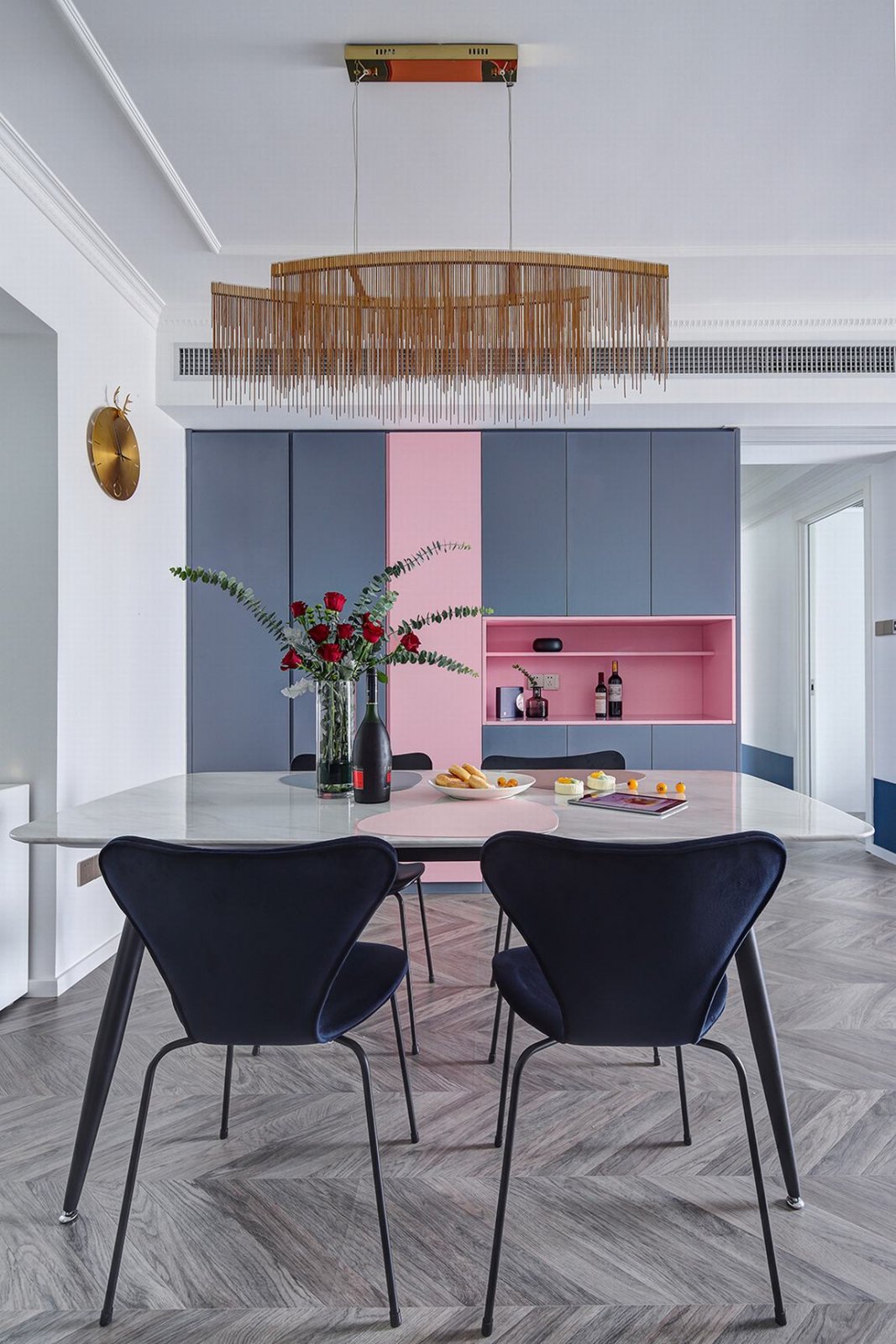 法式风格家装设计室内装修效果图-餐厅 法式风格家装设计室内装修效果图-餐厅